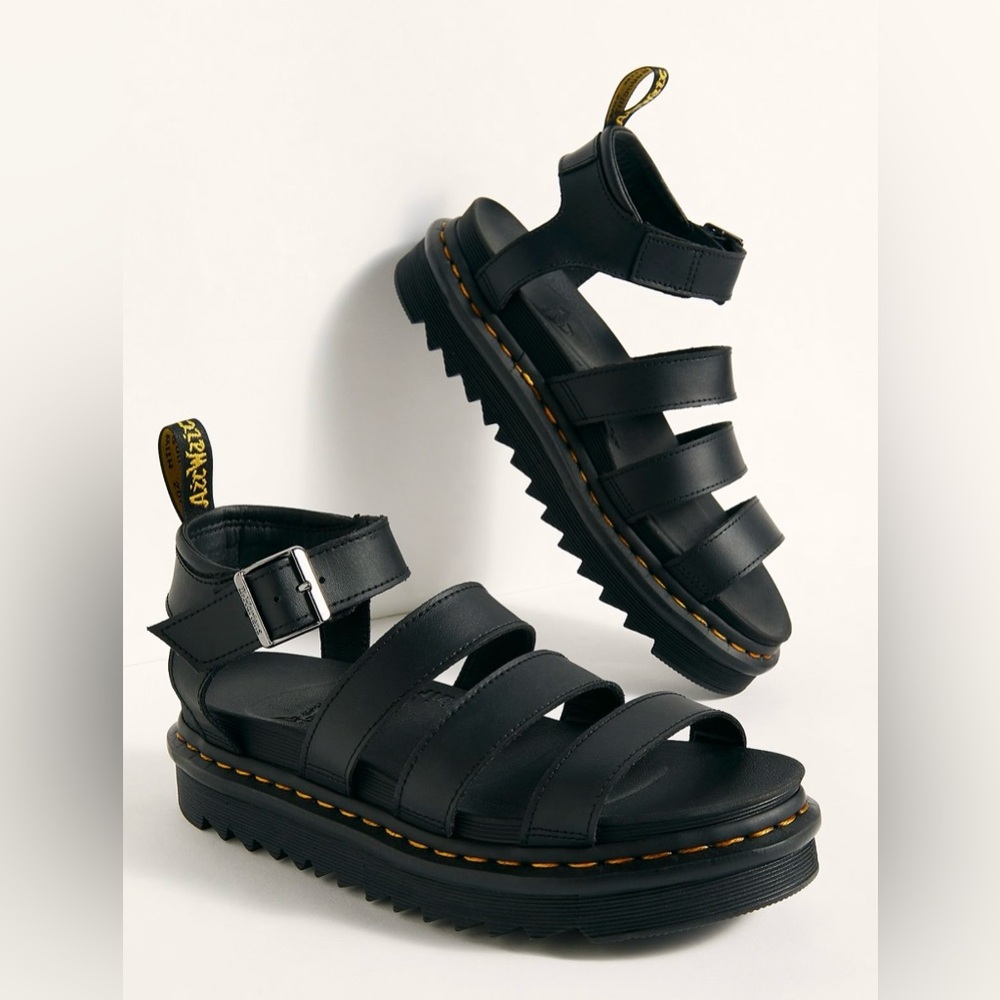 Dr. Martens Black Sandals